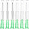 100 Pack 21Ga 1 1/2 Inch Stainless Steel Dispensing Lab Tools Accessories for Scientific Labs, Measuring and Refilling, Individually Wrapped...