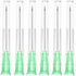 100 Pack 21Ga 1 1/2 Inch Stainless Steel Dispensing Lab Tools Accessories for Scientific Labs, Measuring and Refilling, Individually Wrapped...