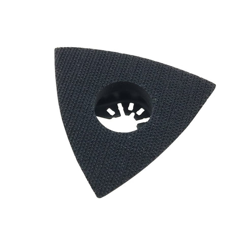 2pcs Black Triangular Hook & Loop Oscillating Multitool Sanding Pads Quick Release Oscillating Tool for Power Tool Fore Machine Tools...