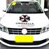 Reside nt Evi l Car Front Cover Decal Umbrella Corporation Logo Sticker Auto Body Vinyl Sticker for Vehicles(Style K - Black fonts-1pcs-19.7in)...
