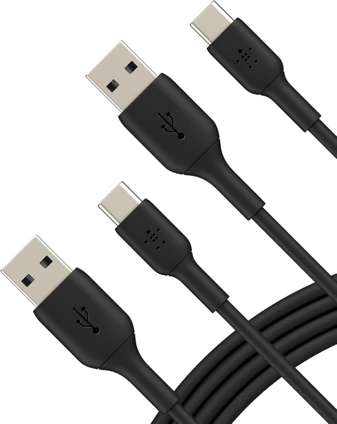 Belkin BoostCharge USB-C Cable (6.6ft/2M), USB-C to USB-A Cable, USB Type-C Cable for iPhone 15 Series, Samsung Galaxy S24, S23, Note20, Pixel 8, ...