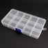 OriGlam 17cm x 8cm Clear Visible Plastic Box, Storage Box Case Container Organizer (17cm x 8cm)...