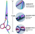5 in 1 Professional Dog Grooming Scissors Kit - Sharp and Durable Straight & Thinning & Curved Shears Scissors set Pet Grooming Shears for Dog&Cat...