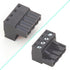 Tcenofoxy 5.08mm Phoenix Connector 4 Pin Black Phoenix Type PCB Screw Terminal Block Connector (4Sets 5.08M-BK-4P)...