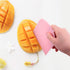LUTER 2 Pieces 12 x 9.5 cm Pastry Horn – Plastic Dough Scraper for Kitchen, Pastry, Pancakes (Pink, White)...
