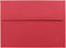 JAM PAPER A7 Colored Invitation Envelopes - 5 1/4 x 7 1/4 - Red Recycled - 50/Pack...