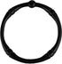 Shower Curtain Hooks, Rustproof Decorative Shower Curtain Rings Metal Round Shower Hooks for Bathroom Shower Rod, 12 Pack (Black)...