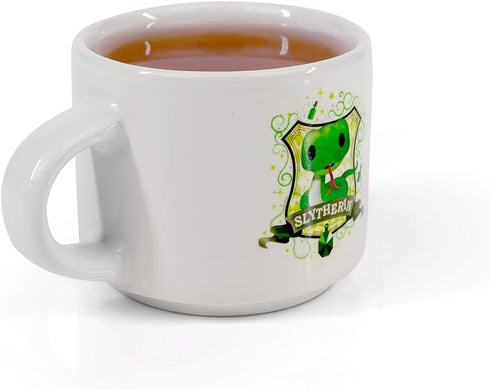 Harry Potter Slytherin Mini Mug | Small Collectible House Mug With A Cute Art Style | Perfect For Any Harry Potter Collection | 2 Inches Tall...
