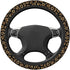 Leopard Cheetah Print Animal Gold Black Steering Wheel Cover for Women Men Girls Car Accessories Decor Anti-Slip Neoprene Auto Steering Wheel Cove...