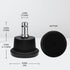 AXL Bell Glides Replacement Office Chair or Stool Swivel Caster Wheels to Fixed Stationary Castors, Replacement Chair Without Wheels and High Bell...