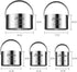 iNeibo Biscuit Cutter Set, Cookie Cutter, Round Shape Circle Scone Cutters, Pastry Dough Baking Cutter, Shapes Pastry Cutter for Dumpling Skin Cut...