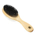 Combo Pin & Bristle Grooming Brush for Dogs and Pets with Durable Handle...