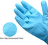 Alimat PluS 3 Pack Reusable Cleaning Gloves Latex Free, Dishwashing Gloves with Cotton Flock Liner and Embossed Palm, Waterproof Household Gloves ...