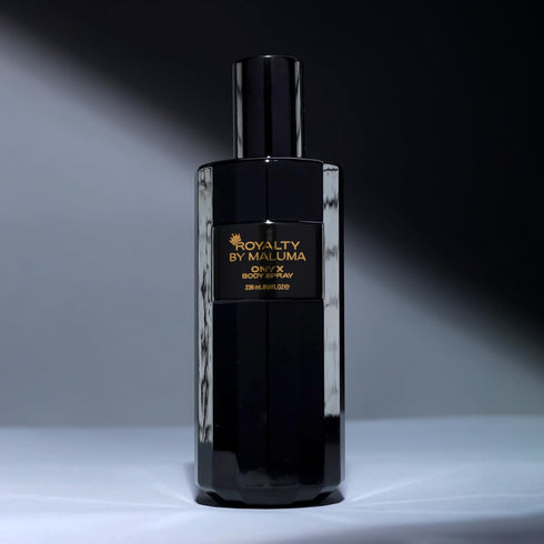 Onyx Body Spray, 8 oz - Luxurious Long-Lasting Perfume for Men - Fougere Amber Wood Fragrance - Cardamon, Pear, Bergamot Top Notes - Ideal Gift fo...