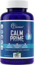 Calm Prime Stress Relief Supplement Non-Drowsy | Mood Support Supplement | Mood Boost | Vegan Daytime Stress Supplements Calm Aid | Stress Vitamin...