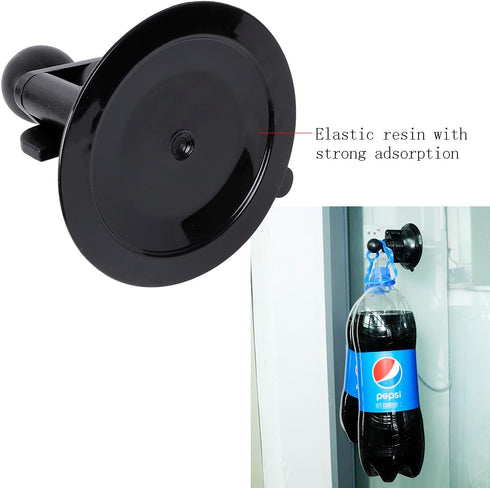 Suction Cup Base Mount with 25mm/1" Ball,Compatible with RAM Mounts and Other B Size Double Ball Socket Arm...