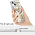 Aesthetic Cute Collage Pattern for Women Girls Protective case for iPhone 15 Plus, Trendy Designed Landmarks Collage Pattern TPU Bumper Shockproof...
