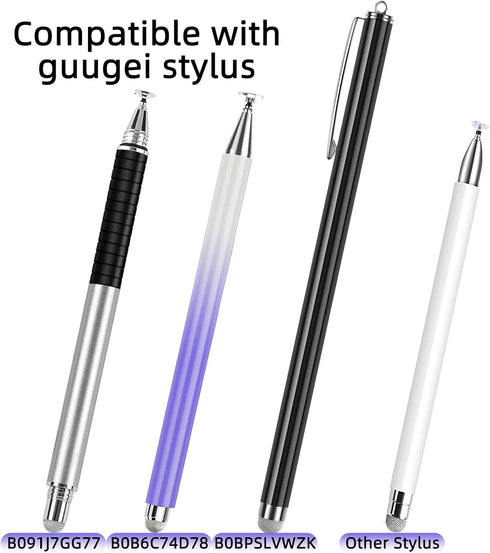 Mesh fiber tips (10 pack) GUUGEI Stylus Pen replacement tips suitable for capacitive touch screen,High sensitivity, soft, no scratch screen Pen ti...
