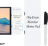 Monitor Memo Board, Magnetic Dry Erase Multifunction Whiteboard Monitor Side Panel, Desktop Memo Board with a Pen...