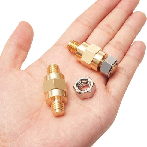 Side Post Battery Terminal Bolt Compatible with GM and Other Accessories to Battery,Standard Battery Post Stud Extender Screws 3/8 16 Stud Bolts,P...