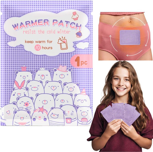 Ultra Thin Period Heating Pads for Cramps - Heat Therapy for Menstrual Pain Relief - Portable Heat Patches for Teens Girls and Women - Menstrual H...