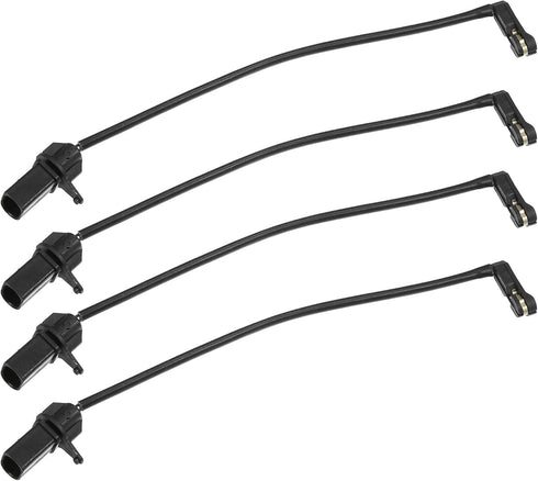 X AUTOHAUX 4pcs 4H0615121P Car Front Disc Brake Pad Wear Sensor Brake Pad Wear Indicators for Audi A8 Quattro 2012-2015...