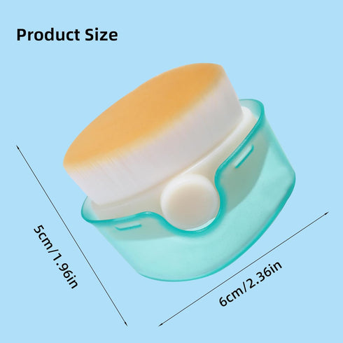 2 Pack Sunscreen Applicator for Kids, TemBelle Suntan Lotion Applicator Cream Brush Set with Protective Caps, Sunblock Applicator for Kids Baby To...