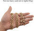 HAHIYO Mini Pochette Purse Chain Strap Thin Wide 6mm for LV Length 43.3 inches Thick 2mm Shiny Gold for Shoulder Cross Body Sling Handbag Wallet C...