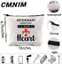 CMNIM Vet Assistant Gifts Vet Tech Makeup Bag Veterinary Assistant Is A Work of Heart Pouch Bag for Vet Tech Student Gifts (Veterinary Assistant M...