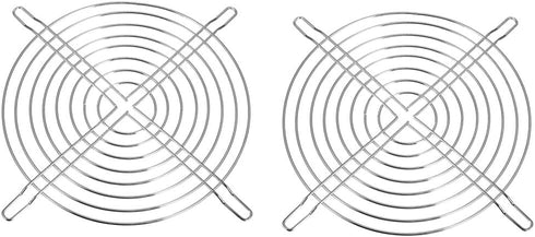 uxcell Cooling Fan Grill Metal Finger Guard 230mm x 230mm for 180mm x 180mm Case Computer Pack of 2...