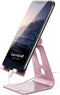 Lamicall Pink Phone Stand, Desk Accessories - Rose Gold Pink Cell Phone Holder, Office Decor, Office Desktop Accessories, Suitable for iPhone 16 1...