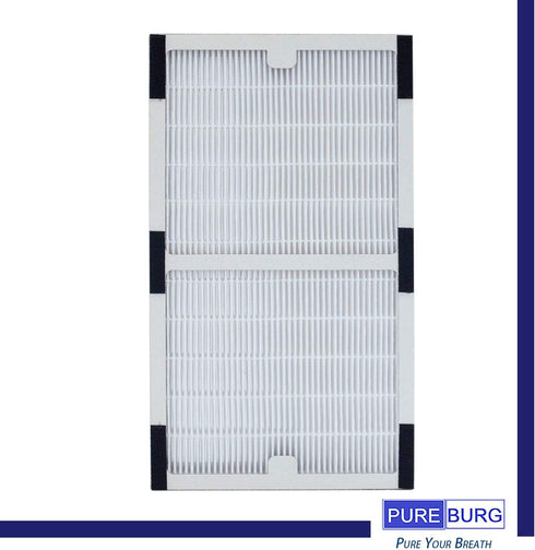 PUREBURG IAF-H-100C True HEPA Replacement Filter Compatible with Idylis IAF-H-100C IAP-10-200 IAP-10-280 Air Purifiers, H13 Activated Carbon Air C...