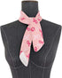 Women's Fashion Silk Scarf Breast Cancer Ribbons Square Satin Headscarf Neck Scarf Head Hair Wraps...
