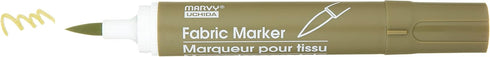 Uchida 722-C-27 Marvy Fabric Brush Point Marker, Olive Brown...