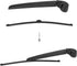 X AUTOHAUX Rear Window Windshield Back Glass Wiper Blade Arm Set for Audi Q5 2009-2018 350mm 14 Inch Black 8R0955425 8R09554071P9...