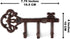 Wall Mounted Rustic Key Holder (Vintage Cast Iron)...
