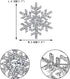 EVER FAITH Women's Austrian Crystal Bridal Elegant Stunning Snowflake Flower Brooch...