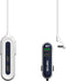 RapidX X5 Plus Car Charger 5 USB Ports QC 3.0/Type C Navy...