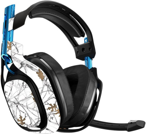 MightySkins Skin Compatible with Astro A50 3rd Generation Gaming Headset - Conceal Snow Protective, Durable, and Unique Vinyl Decal wrap Cover Eas...