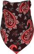 Paisley Red Dog Bandana Scarf Triangle Bibs Pet Accessories Cat Kerchief...
