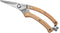 BUGUI 8" Straight Tip Garden Scissors - All Steel Construction with Wooden Handle Gardening Scissors, Premium SK-5 Blade Garden Shears Pruning She...