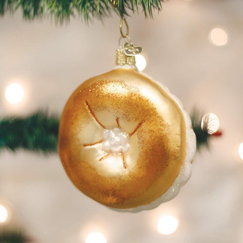 Old World Christmas Ornaments: Bagel Glass Blown Ornaments for Christmas Tree (32221)...