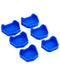 QWORK Dental Base Forming Kit, 6 Pcs Casting Trimming Dental Impression Tray Dental Plaster Mold Base for Store Dental Impression Trays Lab Model ...