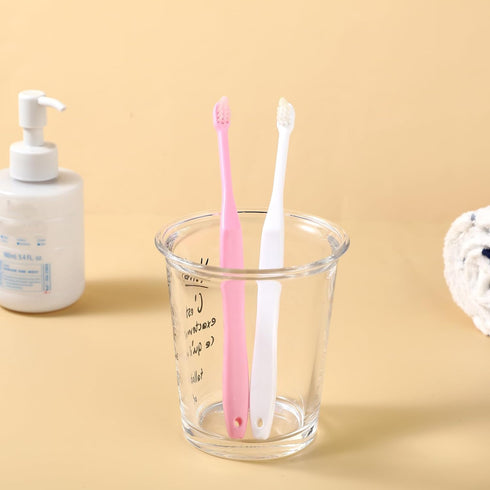 2 Pieces Tuft Toothbrush Small Head End Tapered Wisdom Interdental Interspace Nursing Soft Tiny Toothbrush Orthodontic Gum Periodontal Dental Prod...