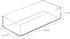 iDesign Clarity Plastic Drawer Organizer for Vanity, Countertop, Bathroom, Kitchen and Cabinet Storage, 8" x 4" x 2", Clear...