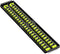 Ernst Manufacturing 19-Inch Socket Boss, Premium 2-Rail, 1/4-Inch-Drive Twist-Lock Socket Organizer, High-Visibility - Made in USA...
