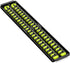 Ernst Manufacturing 19-Inch Socket Boss, Premium 2-Rail, 1/4-Inch-Drive Twist-Lock Socket Organizer, High-Visibility - Made in USA...