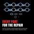 FEL-PRO MS 96946 Exhaust Manifold Gasket Set...
