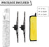 (Set of 2) HODEE Replacement For Toyota FJ Cruiser 2007-2014,Rear Wiper Blade Kit Set,Rear Wiper Accessories Parts,Wiper Blade for Back Windshield...