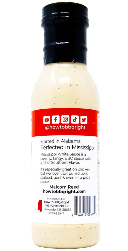 Killer Hogs Mississippi White Sauce | Championship Grill and BBQ Sauce for Beef, Steak, Burgers, Pork, and Chicken for a Creamy and Tangy Flavor |...